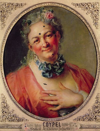 Portrait of the Singer Pierre de Jelyotte in Female Costume, c.1745 by Charles Antoine Coypel